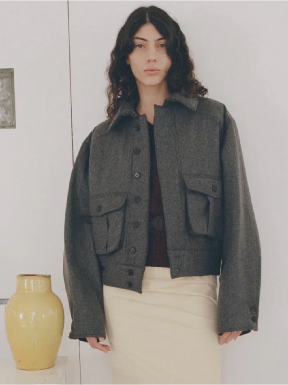 Maryam Nassir Zadeh Pilot Jacket